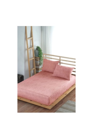 Formeya Adelya Lastikli Çarşaf Takımı (Yastık Kılıflı) Çift Kişilik 180X200