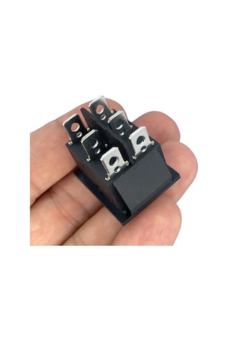 Ic-109a Geniş Işıksız Yaylı Anahtar 6p On- On