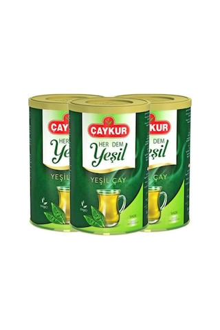 Çaykur Her Dem Sade Yeşil Çay 3 x 150 G