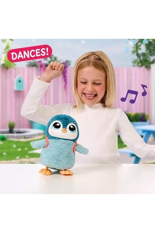 Peluş Sesli İnteraktif Paytak Yürüyen Penguen Peluş Oyuncak Little Pets