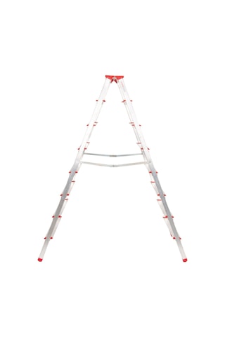 Alüminyum Çift Çıkışlı 8 Basamaklı Merdiven 181 Cm Accm.06