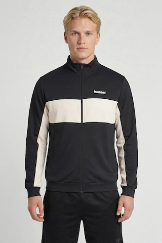 Hummel Hmlyerno Zıp Fermuarlı Siyah Erkek Sweatshirt 922532-2001