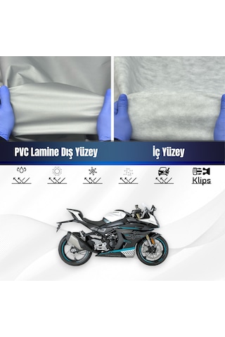 Cf Moto 450 Sr Su Geçirmez Motosiklet Brandası Motor Branda