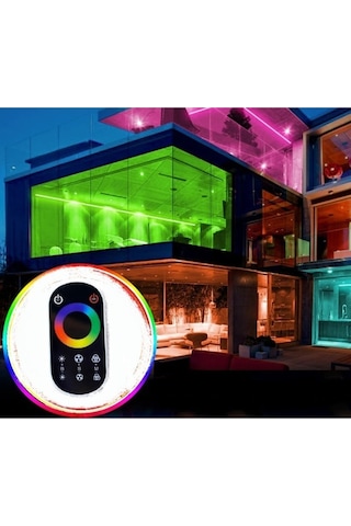 24 Amper Siyah Rgb Şerit Led Kumanda Adaptör Ct-9116