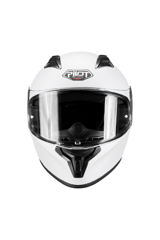Pilot Flex Full Face Kapalı Kask Beyaz