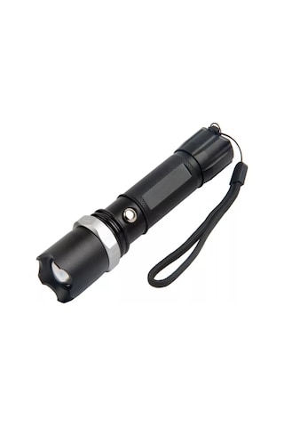 Profesyonel Şarjlı El Feneri Uzun Menzilli Şarjlı Zoomlu Süper Gü Çok Renkli