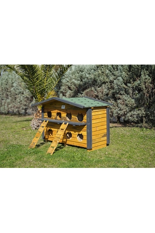 8 Yuvalı Kedi Evi