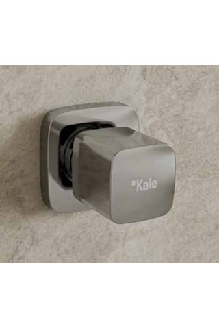 Kale V200 Ankastre Stop Valf Seti Krom