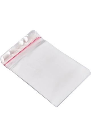 Bantlı Jelatin Poşet 8x15 Cm 1 Kg