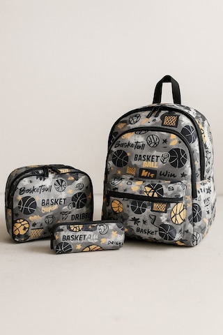 Newbag Basketbol Erkek Sırt Okul Çantası-3'lü Set Yeni Sezon