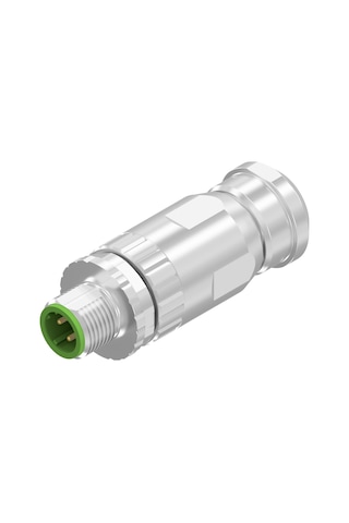M12 4 Pin Erkek D-Code Düz Profinet Konnektörü Conec 43-00161