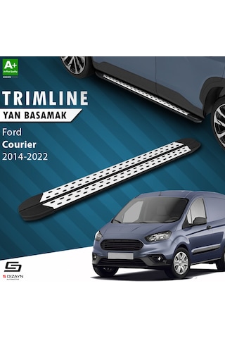 S-dizayn Ford Courier Trimline Gri Yan Basamak 176 Cm 2014 Üzeri