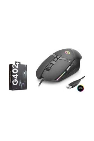 Good Pro G402 Rgb Gaming Mouse 7200 Dpı 7 Tuş 1000hz Siyah Diğer