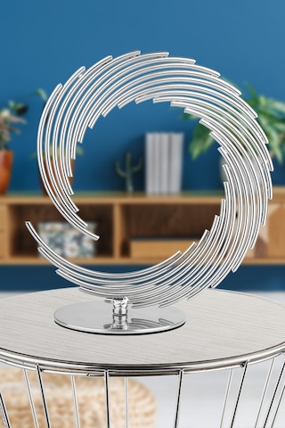 Begüsa Bakü Metal Aksesuar Biblo 31 Cm Krom