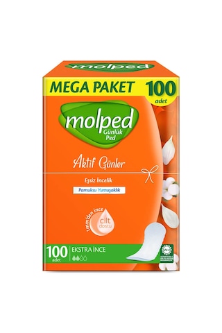 Molped Aktif Günler Günlük Ped 100 Adet