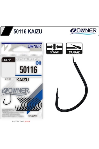 Owner 50116 Kaizu Siyah Iğne