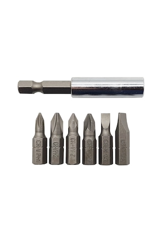Pro-scr 03327 1/4'' Bits Uç Vidalama Seti 6 Parça