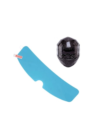 Motosiklet Kaskı Cam Yağmur Kaydırıcı Film Kask Vizör Buhar