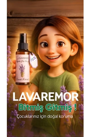 Lavaremor Doğal Lavanta Yağlı Hidrosol Sprey 100 ML