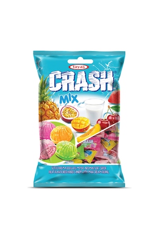 Tayaş Crash Mix Sütlü Krema Sert Dolgulu Karışık Şeker 1 KG