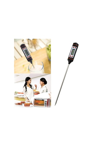 Tp Termometre Daldırma Saplama Dijital Gıda Termometresi Thr163