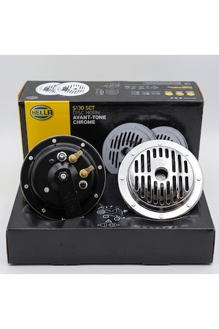 Hella Supertone Set 12v Crom Korna