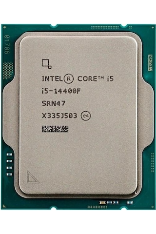 Intel Core İ5 14400f 29.5mb 10çekirdekli Vga Yok 1700p 65w Kutusuz+fansız