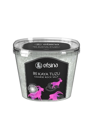 Efsina İri Kaya Tuzu 2 KG