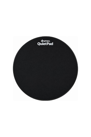 Drumeo Quietpad Practice Pad 12 İnç Çift Yüzlü Sessiz Davul Çalışma Pedi