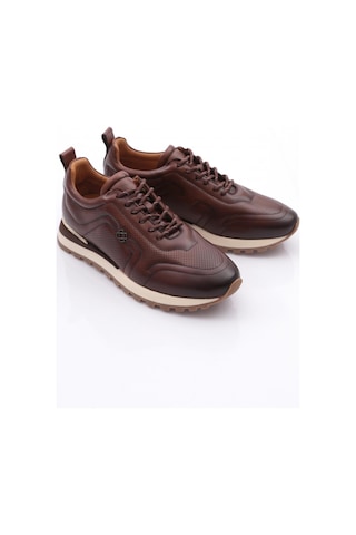 Dgn 5960 Erkek Bağcikli Sneakers Ayakkabi Kahve