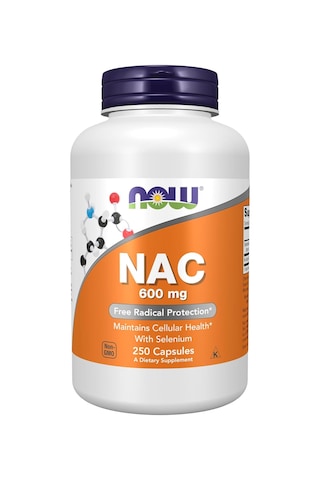 Now Supplements, N.a.c N-acetyl Cysteine 600 Mg With Selenium