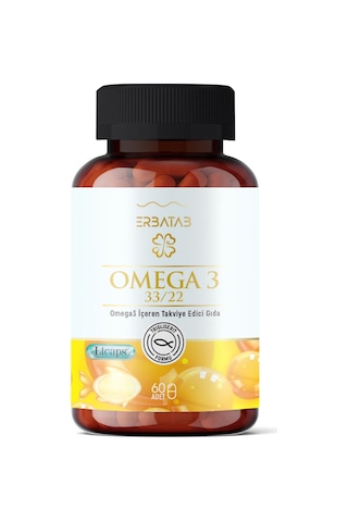 Erbatab Omega 3 Balık Yağı 60 Kapsül