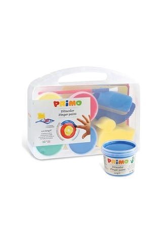 Primo Parmak Boyası Hediye Seti 4 Renk 14 Parça