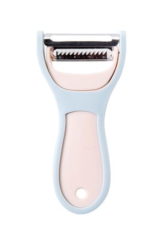 Meyve Sebze Soyucu Planer Patates Havuç Mutfak Aracı Bej , Boyut:meyve Sebze Soyucu Planer Bej Mavi