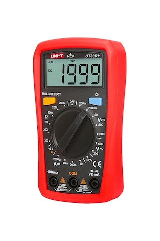 Uni-T UT-33D+ Dijital Ölçü Aleti Multimetre