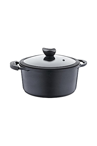 Olika Palladium 7 Parça Döküm Tencere Seti Siyah Dts Pal704