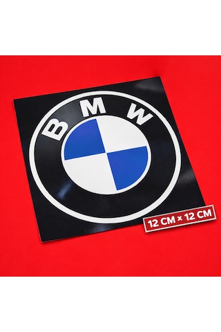 Bmw Logo Stıcker 12 Cm X 12 Cm 0