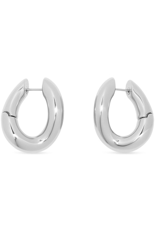 Kadın Gümüş Kaplama Balencia Küpe Çok Renkli