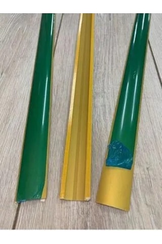 Alüminyum Sarı Kapı Eşik Profili Parke Kapı Altı Çıtası Yapışkanlı 90 Cm Alüminyum Sarı Kapı Eşik Profili Parke Kapı Altı Çıtası Yapışkanlı 90 Cm