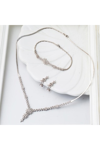 Beyaz Altın Set Takımı Stvr31779