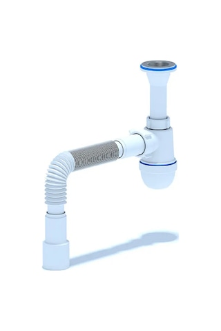 Anı Plast Lavabo İçin Sifon 1 1/4" X 40, Esnek Boru İle 40x40/50 Mm 316836828