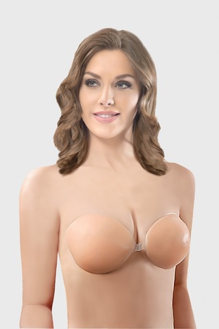 Nbb Kadın Ten Rengi Silikon Sütyen Ten