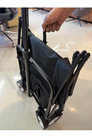 Katlanır Taşıma Arabası Siyah