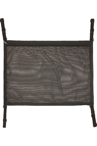 Gajeena Araç Tavanı İçin Ayarlanabilir Siyah Bagaj Saklama Filesi - Polyester Malzeme, Kolay Montaj Siyah