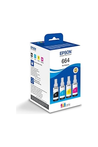 664 4 Renkli Çoklu Paket C13t66464a