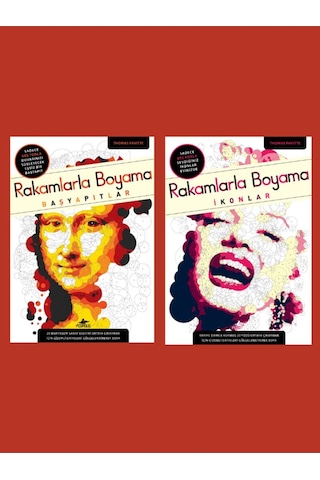 Rakamlarla Boyama Serisi Takım Set 2 Kitap