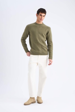 DeFacto Relax Fit Bisiklet Yaka Triko Kazak E8390AX24CWKH433