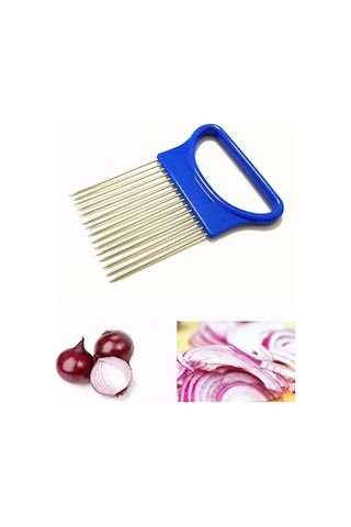 Kolay Kesim Dilimleme Aparatı + Pratik Sarımsak Ezici - 2li Set P3q4v9 Çelik Diğer