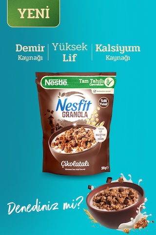 Nestle Nesfit Granola Çikolatalı 300 G