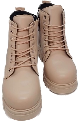 Meliten Kids Unisex Kız Erkek Kaymaz Taban Soğuk Geçirmez Sıcak Tutan Çocuk Kı Krem